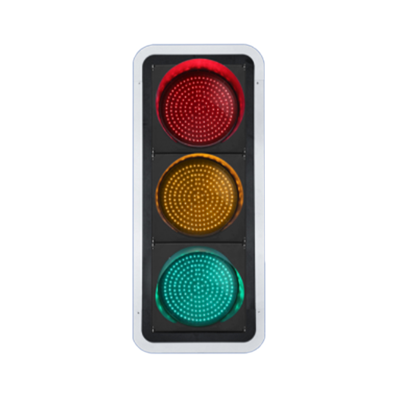 Feu de signalisation à LED rouge, jaune et vert plein écran de 400 mm Feu de signalisation à LED rouge, jaune et vert plein écran de 400 mm