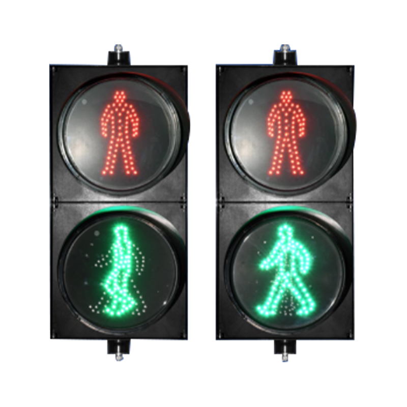 Feu de signalisation statique rouge pour piétons et vert dynamique pour piétons de 300 mm Feu de signalisation statique rouge pour piétons et vert dynamique pour piétons de 300 mm