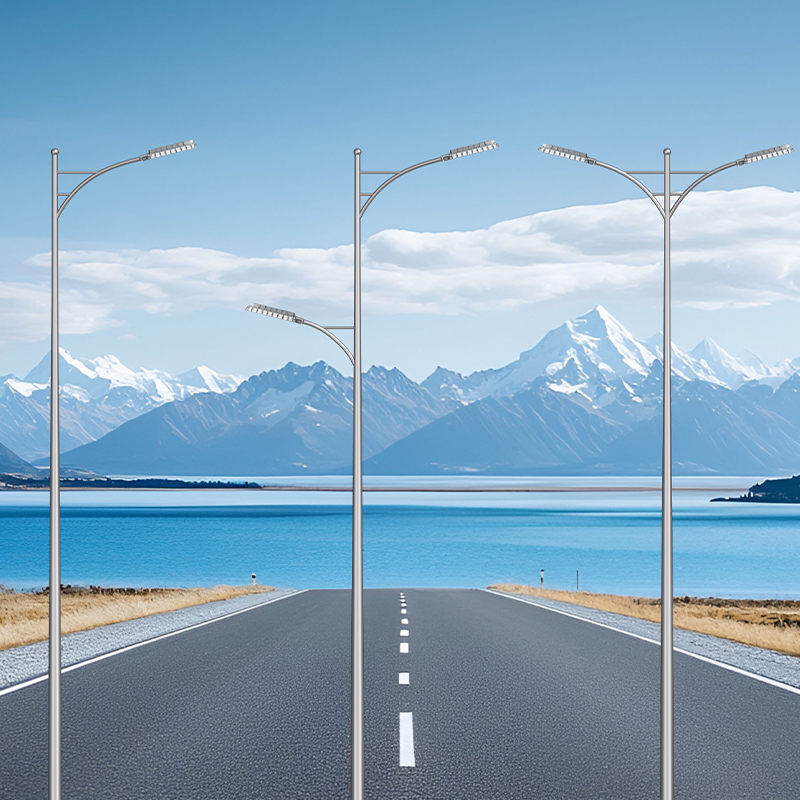 Lampadaire LED étanche d'extérieur IP65